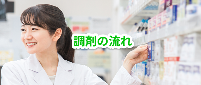 調剤の流れ